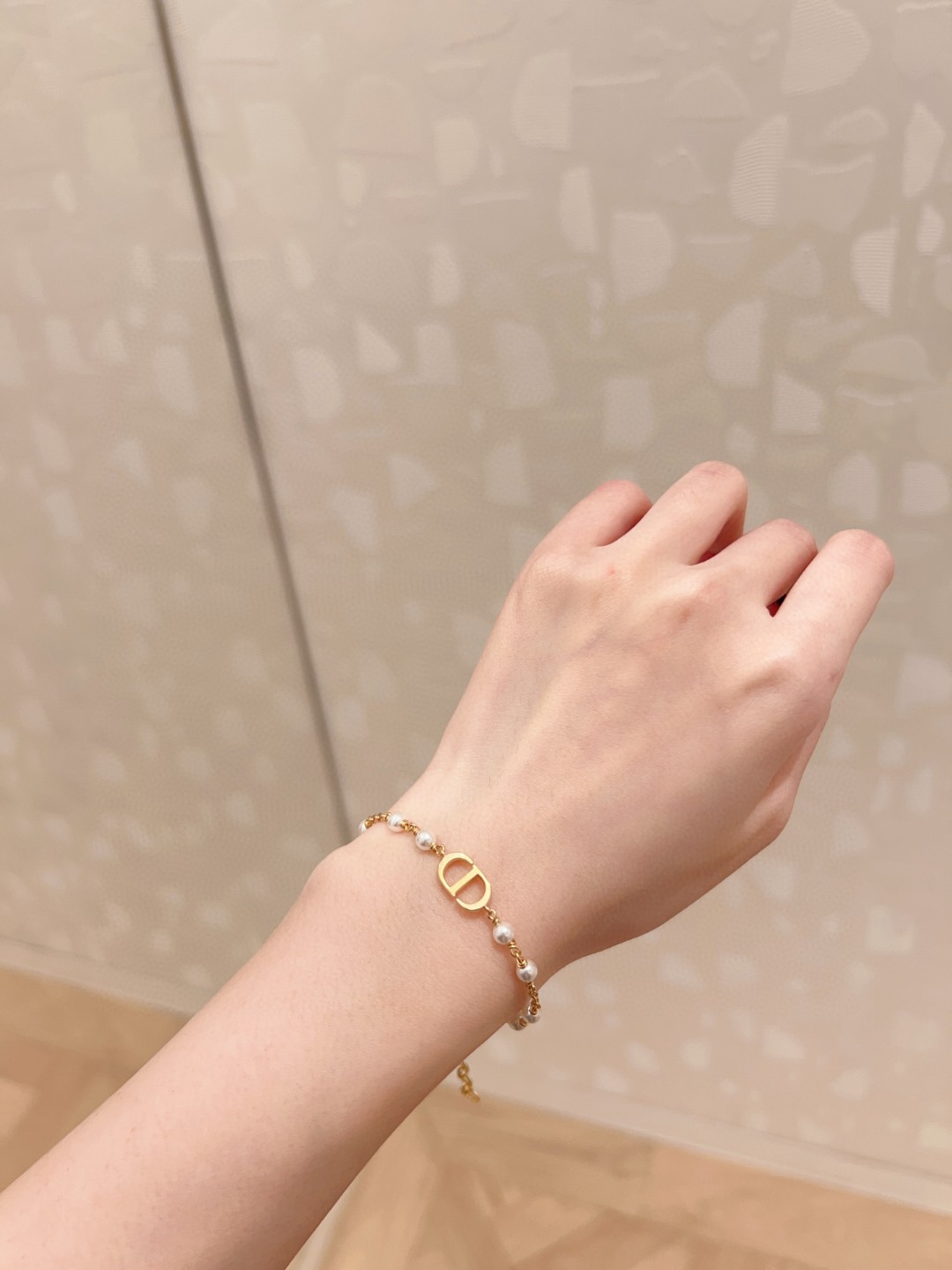 Dior CD Pearl Bracelet