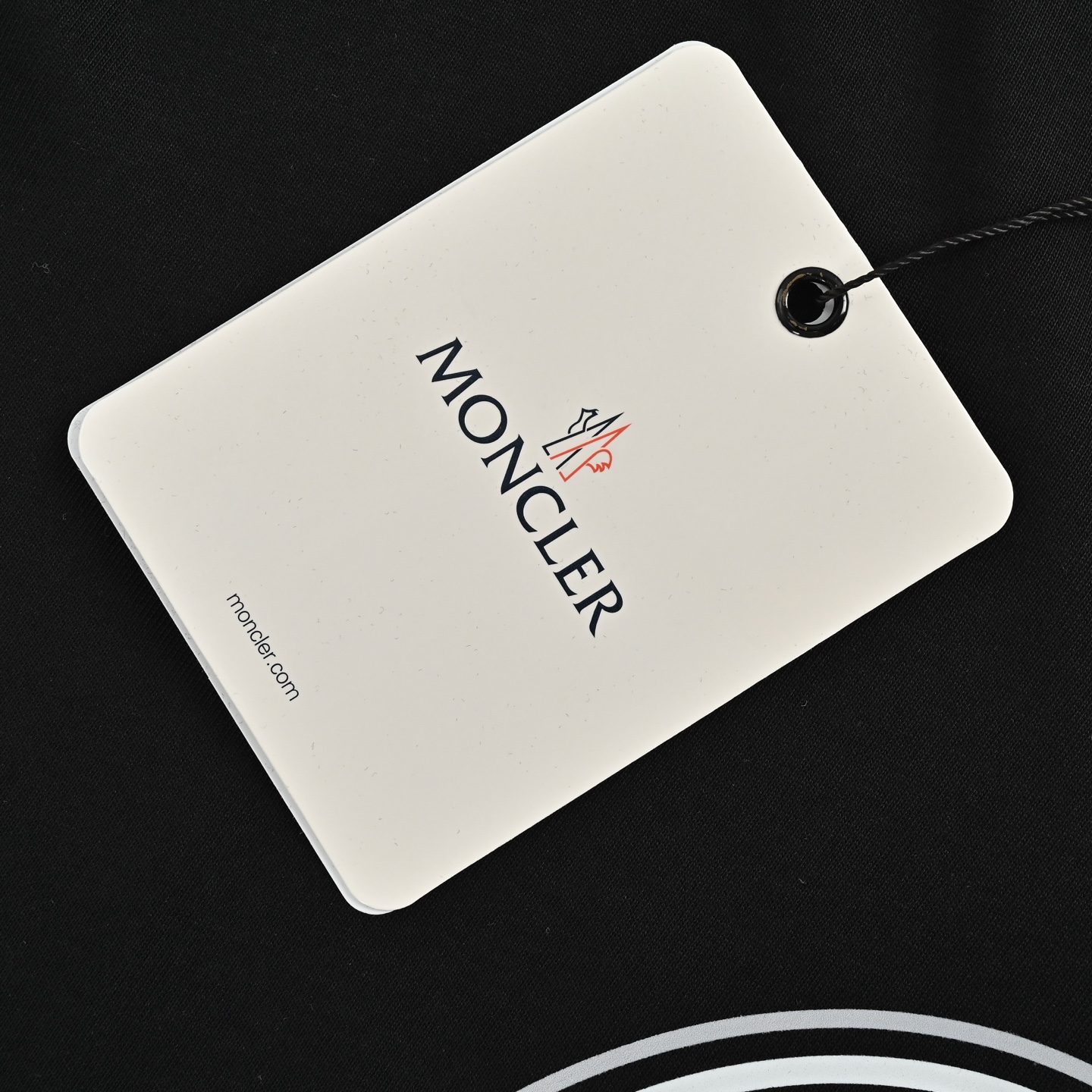 Moncler 25ss overlapping logo print short sleeves