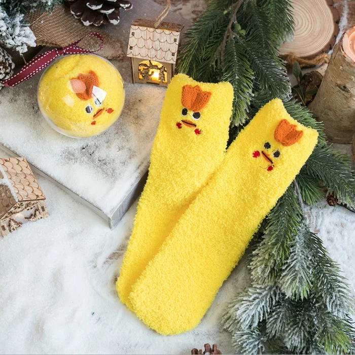 🎄New Year Sale- 50% OFF🎁Christmas Thickened Warm Socks(3PAIRS/SET) -BUY 2 SETS GET 10% OFF FREE SHIPPING