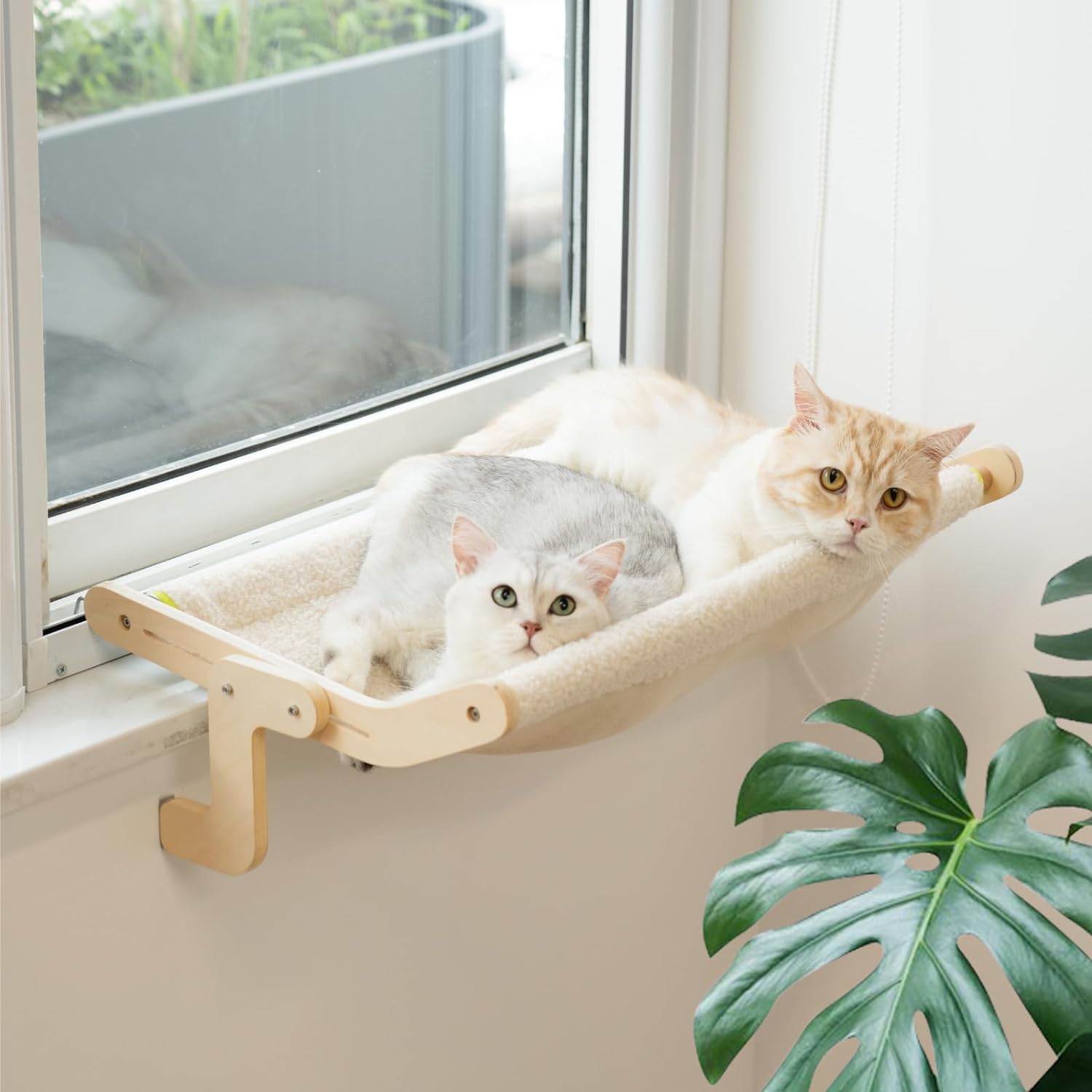 HOT SALE🔥 Comfortable Cat Hammock Bed - No Drilling No Suction Cup
