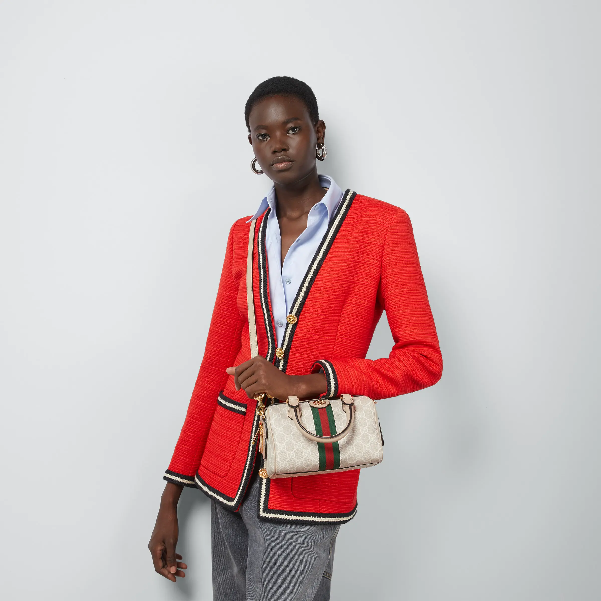 Gucci Ophidia Small Boston Bag772053 UULAG 9682