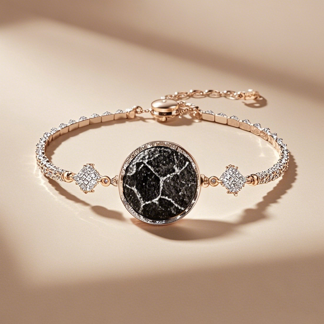 🌠 Eternal Guardian Meteorite Bracelet 🌌