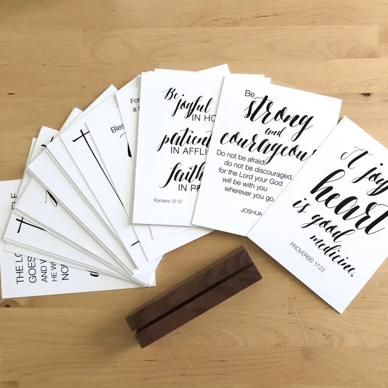 Bible Cards | Inspirational Decorations to Brighten the Soul