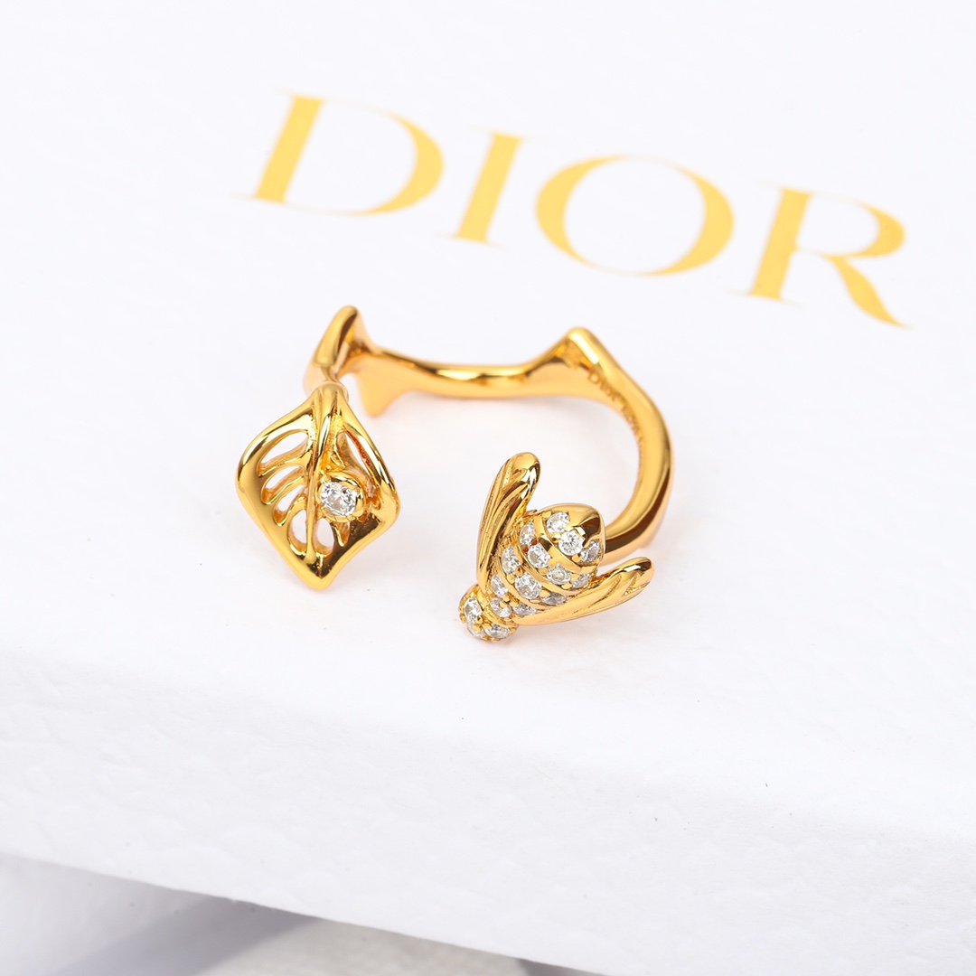 Dior Diamond Bee Ring