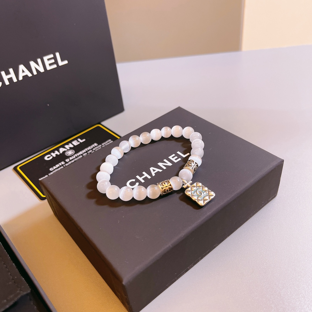 Chanel natural stone bracelet