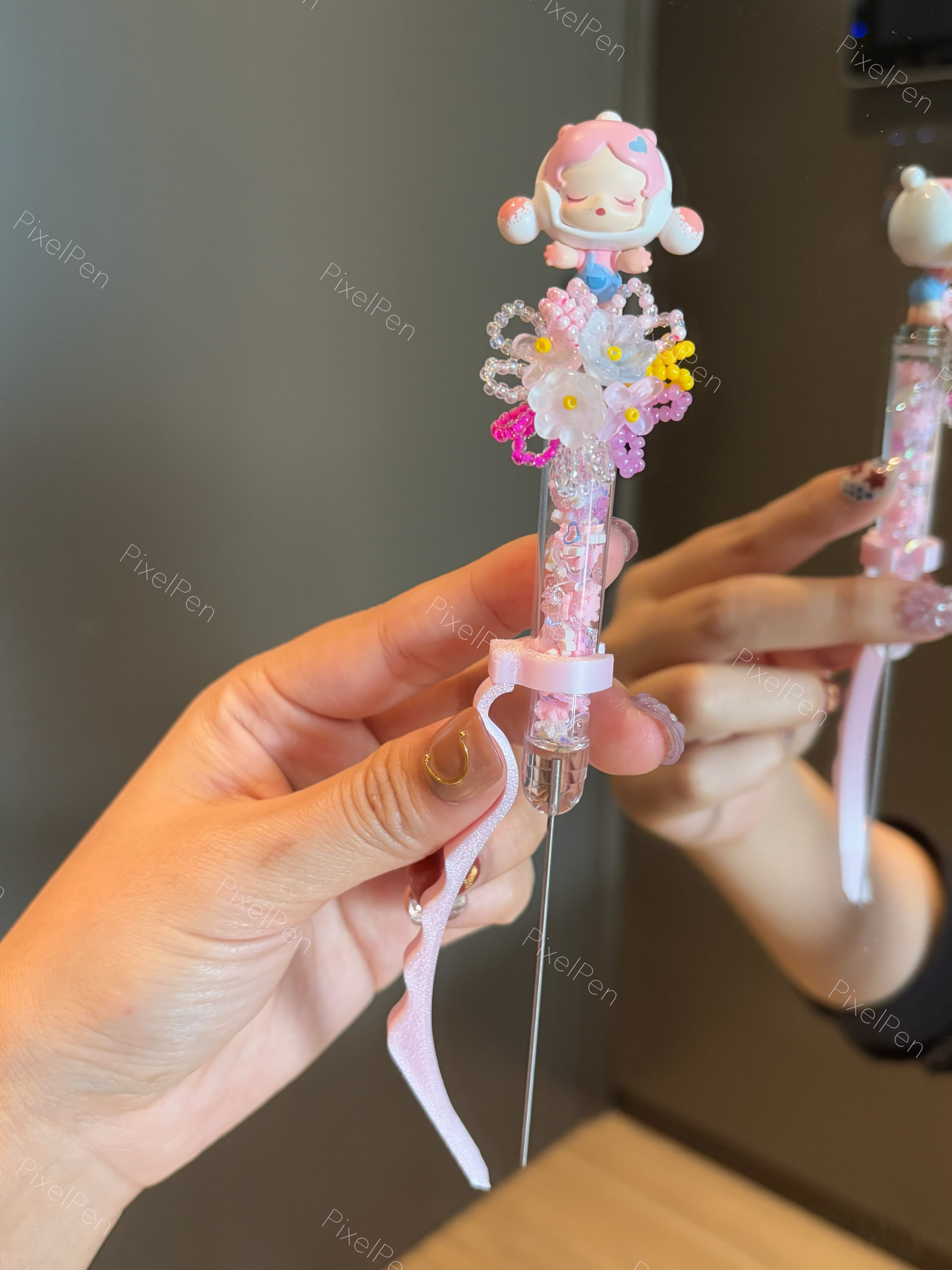 PixelPen Magnetic Grip Piecing Bean Pen Tool 2.6mm for small beans | Flower POP