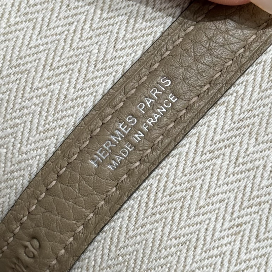 Hermes Garden party 30cm 8QBeige Marfa handbag (handmade to order)
