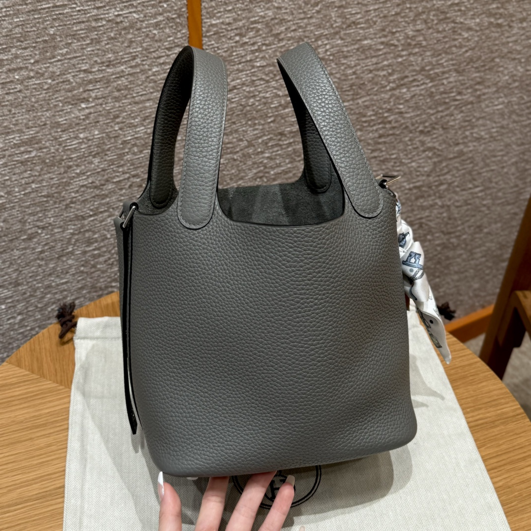 Hermès Picotin lo OLGris Meyer Handbag (Handmade to Order)