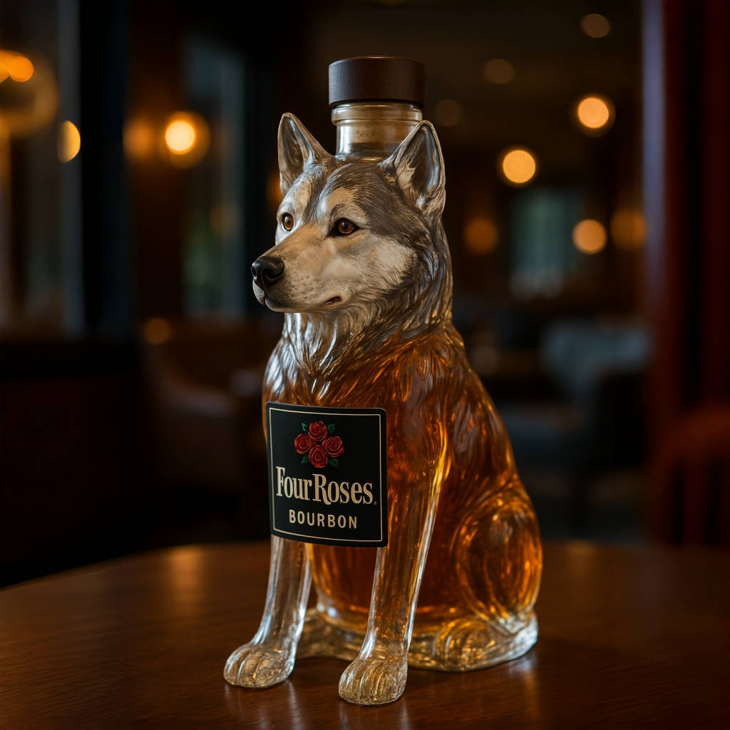 Lone Howl Whiskey Decanter 🐺