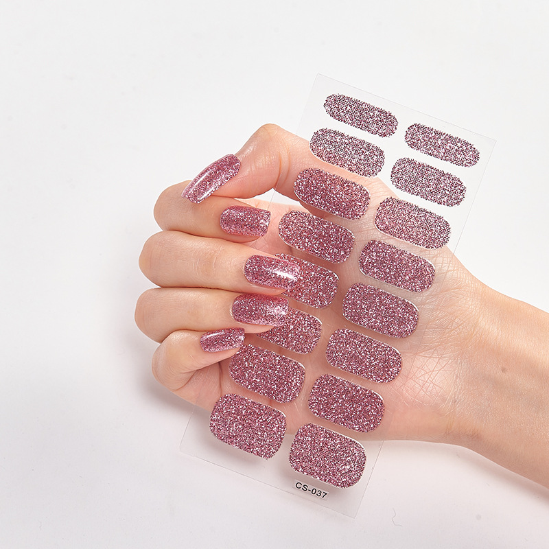 Glitter Nail Self Decals(SET OF 2 PCS)