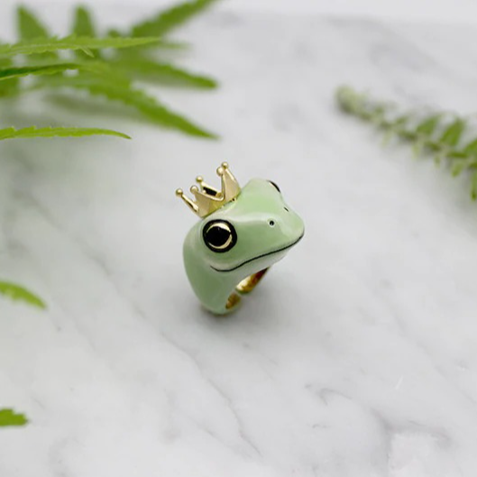 (🌲CHRISTMAS SALE NOW-48% OFF) Frog Prince Ring (BUY 2 GET FREE SHIPPING)