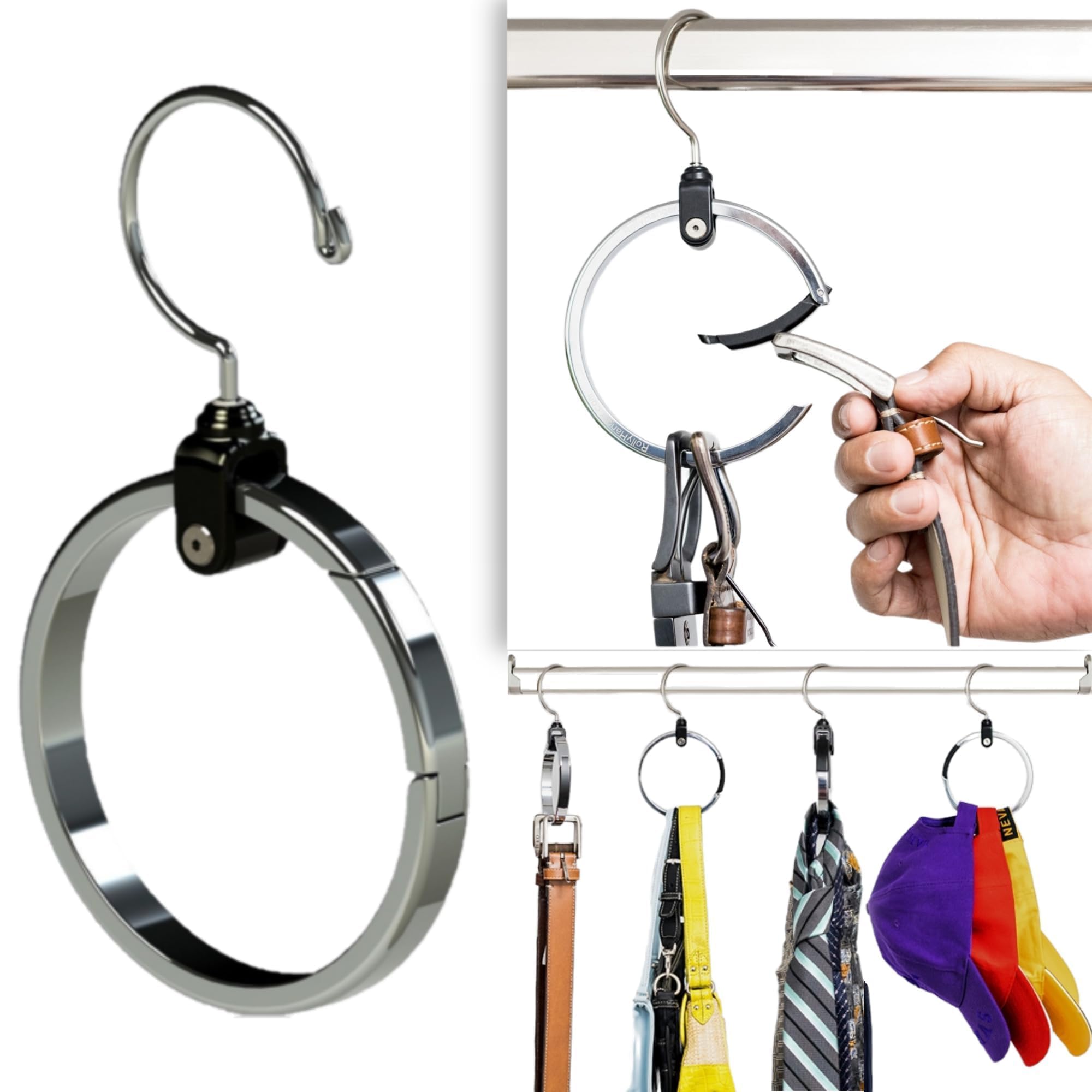 👍Last Day Promotion 60% OFF💥Multipurpose Closet Hanger Organizer