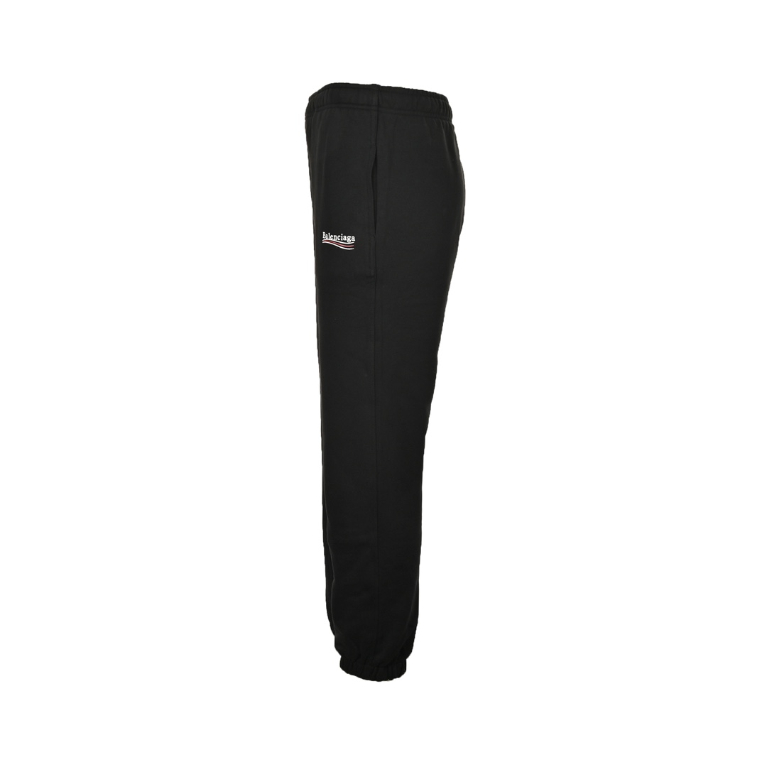 Balenciaga Classic Coke Print Floral Hem Trousers