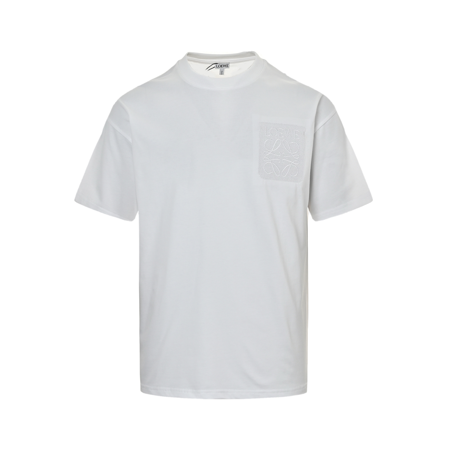 Loewe 24ss embroidered logo short sleeve