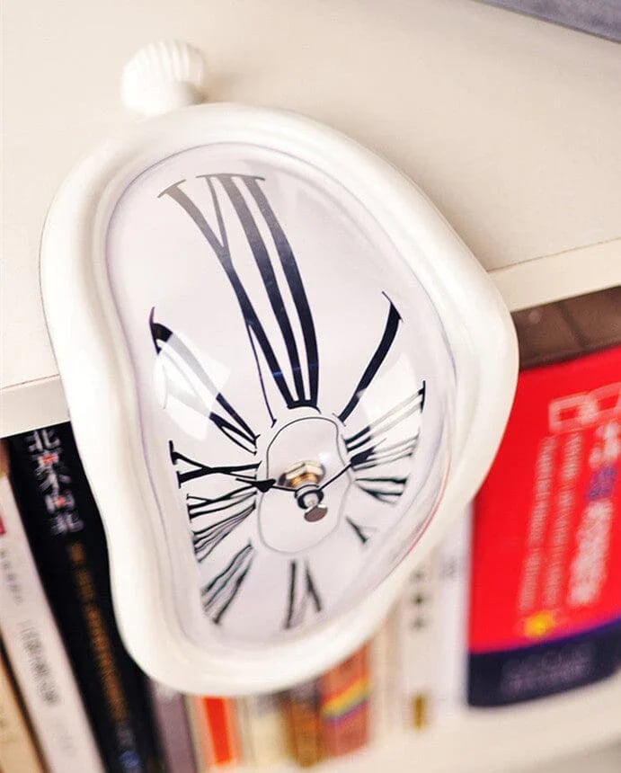 Melting Time Warp Clock
