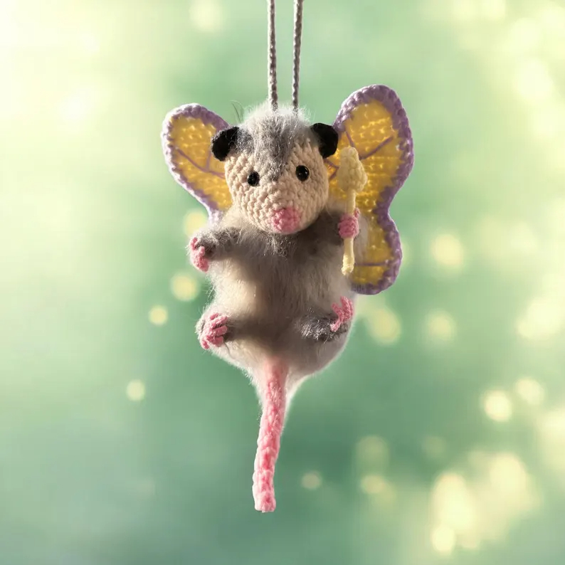 Fairy Possum Cute Car Accessories