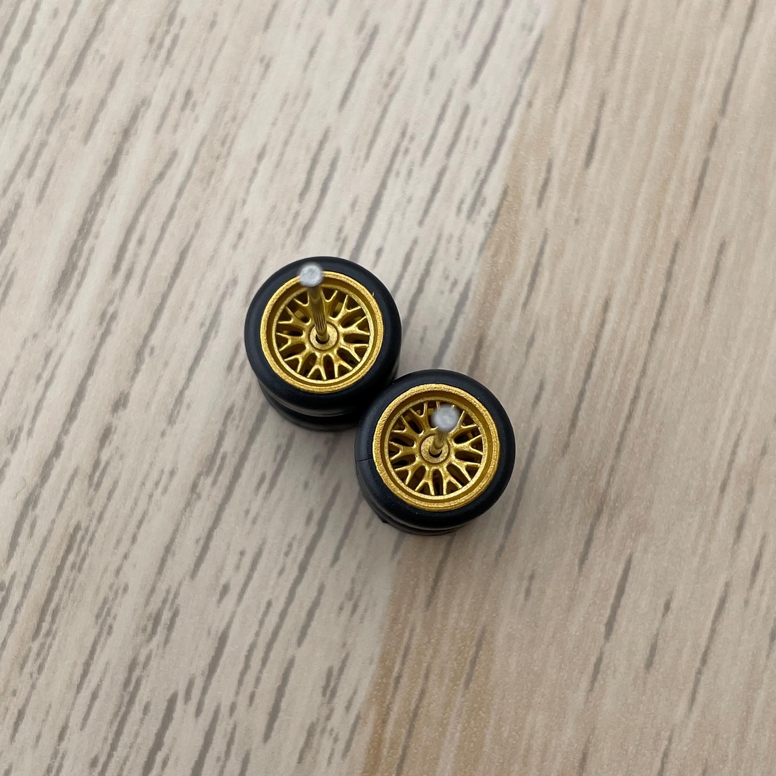 Hotwheels Rims Custom Wheels 1/64 Rubber tires