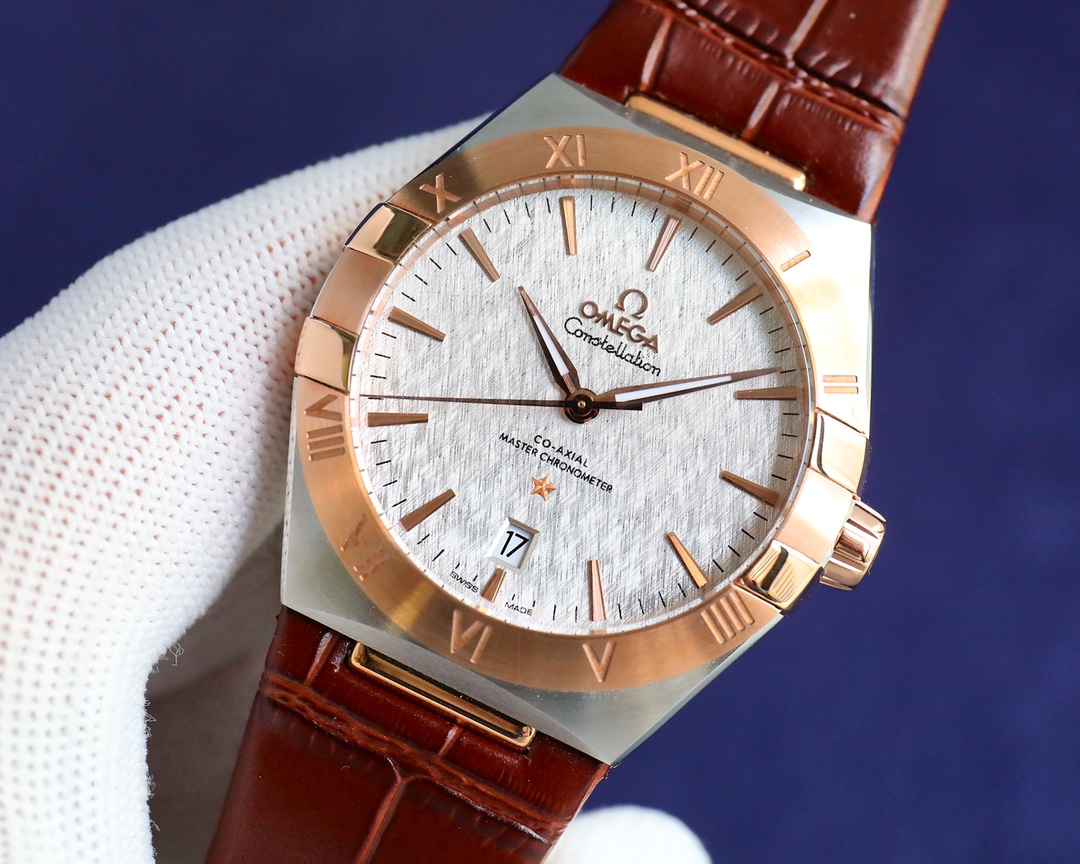 Omega fifth generation constellation series men's watch