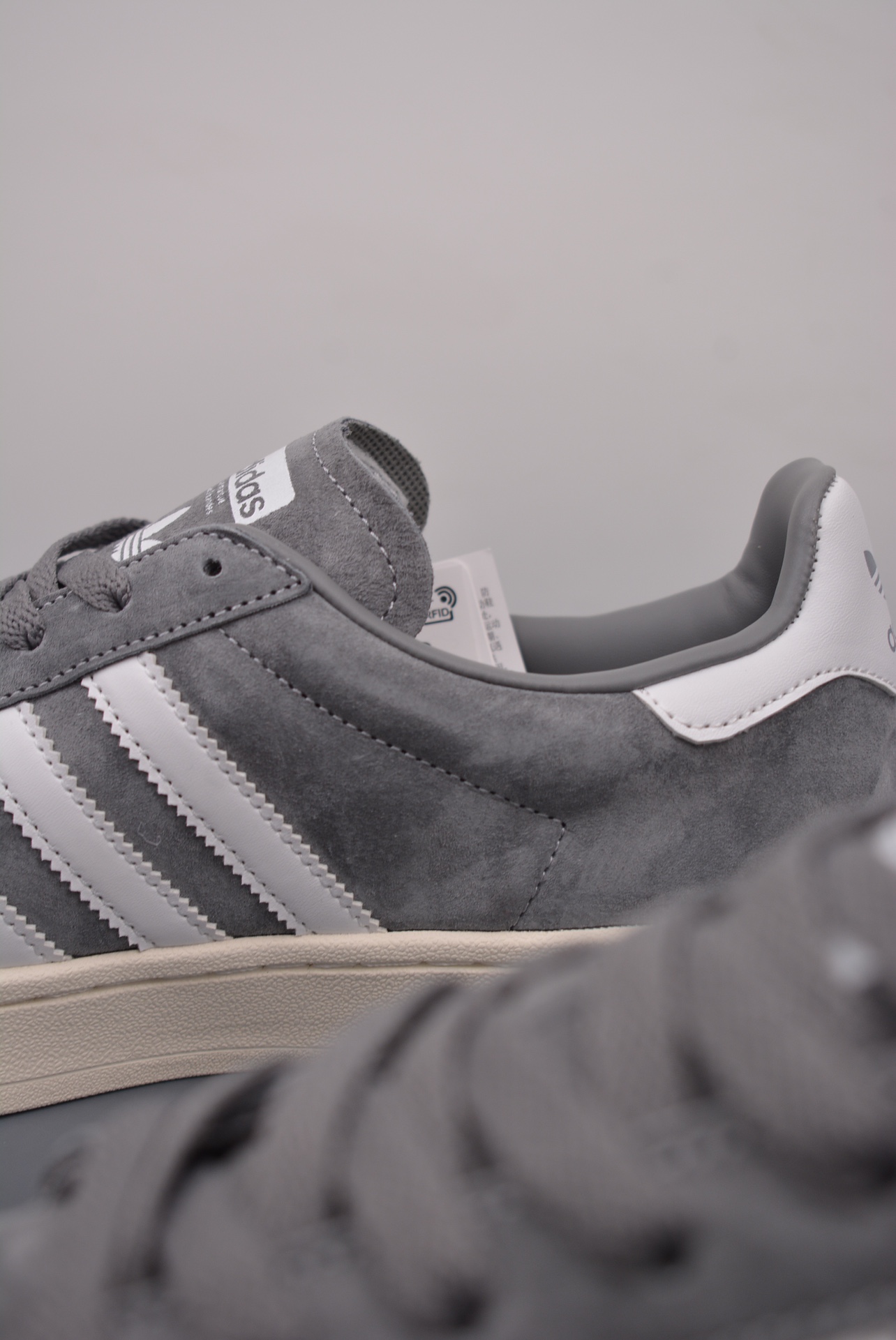 Adidas Originals Campus Suede Dark Grey White BZ0085