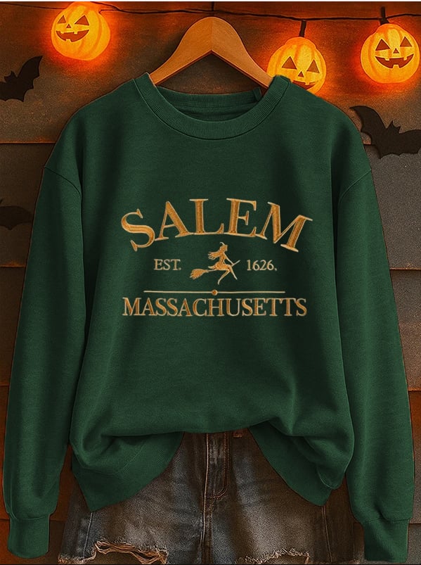 🔥Buy 3 Get 10% Off🔥Women's Witches Print Casual Sweatshirt