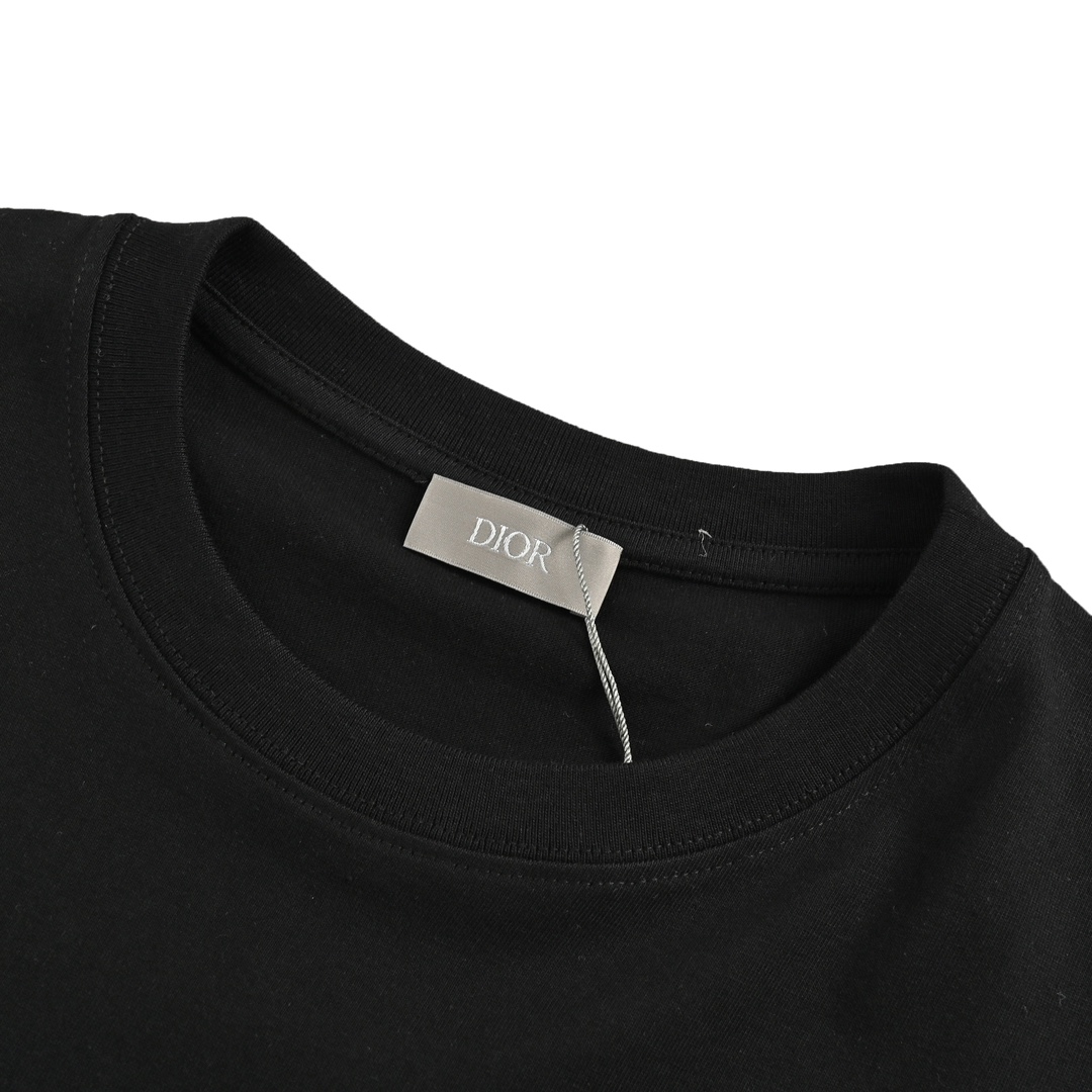 Dior Classic CD Embroidered Short Sleeve