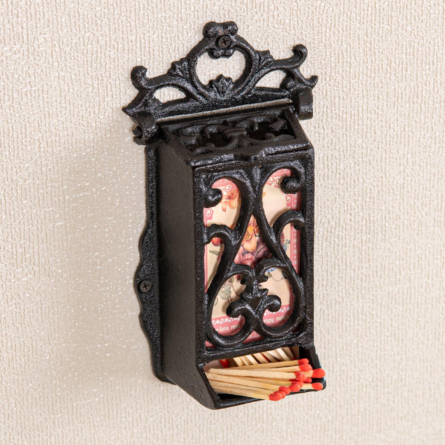 🔥On Sale🔥Vintage Victorian Ironwork Long Matches Holder