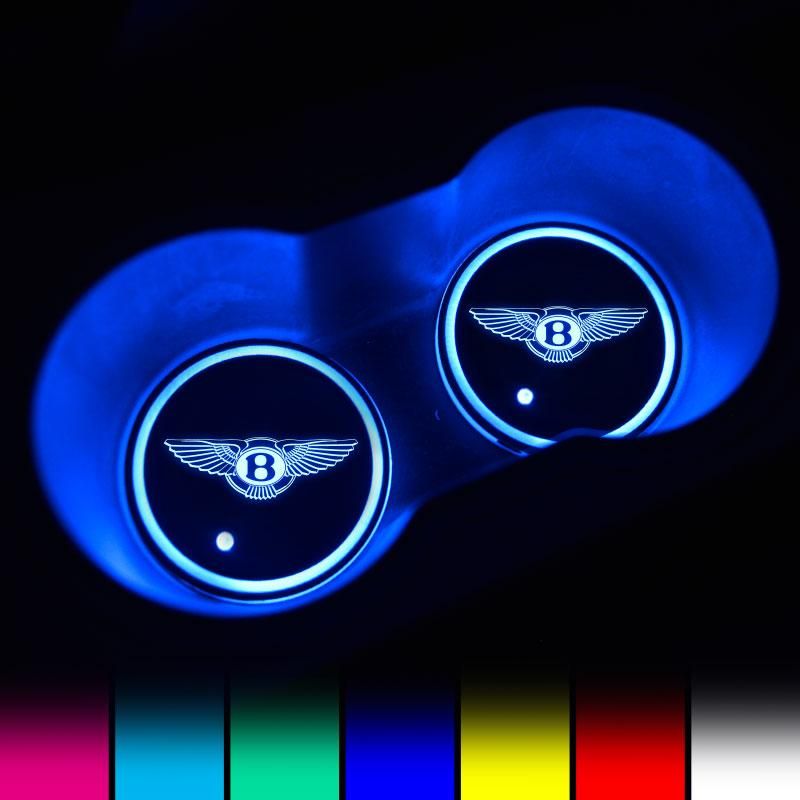 🚗Rainbow Light LED Car Coaster