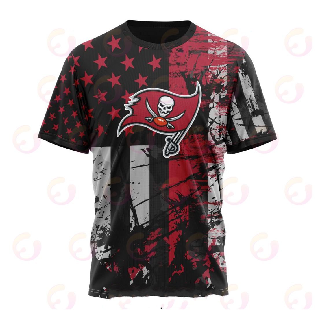 TAMPA BAY BUCCANEERS 3D HOODIE JERSEY FOR AMERICA