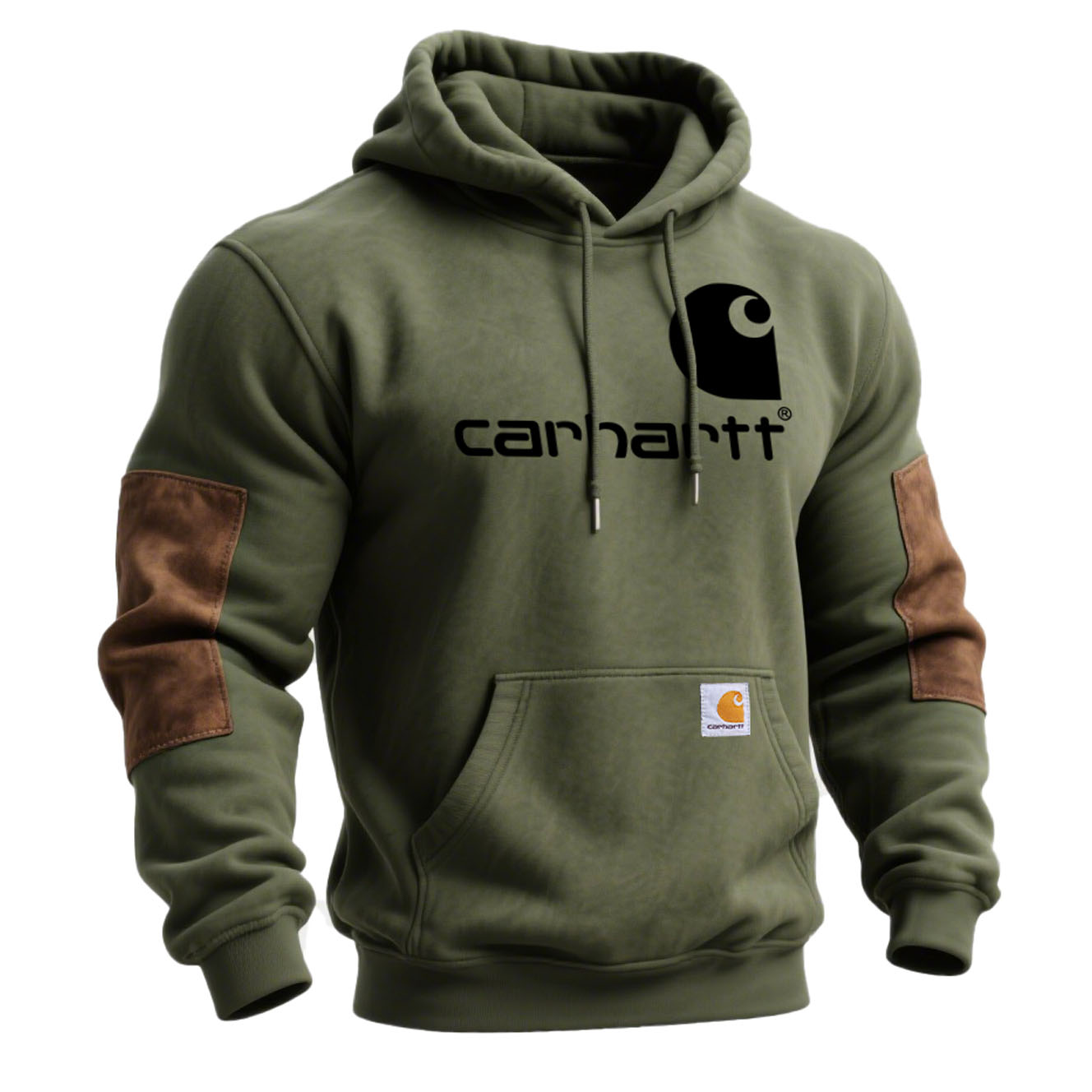 Carhartt Olive Green Hoodie and Sweatpants Set
