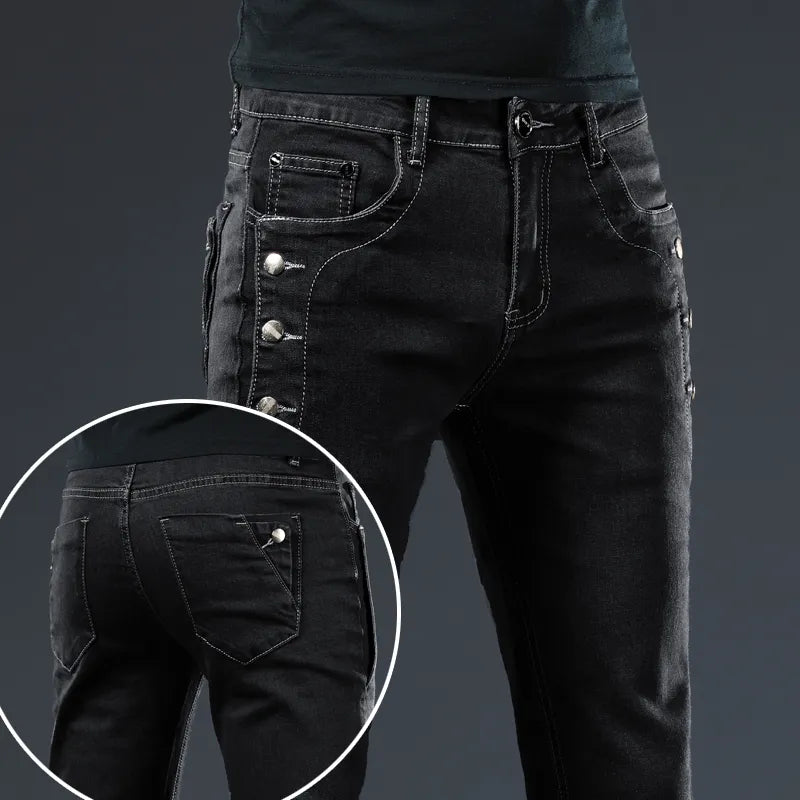 New Men's Slim Fit Denim Jeans