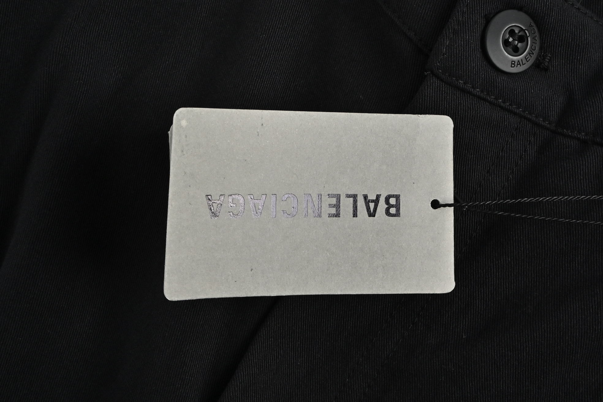 Balenciaga 25ss embroidered multi-pocket cargo trousers