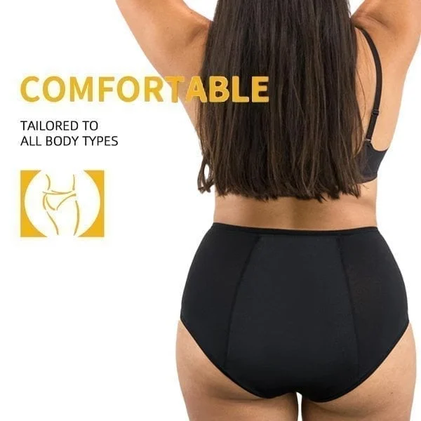 (🔥Last Day Promotion-SAVE 50% OFF)2023 Plus Size High Waist Leak Proof Cotton Panties-BUY 2 GET 10% OFF & FREE SHIPPING