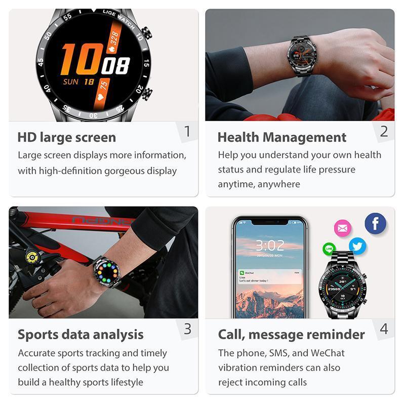 Luxury Men's/Women's Watch Bluetooth Call IP67 Waterproof-🔥Free Shipping Worldwide