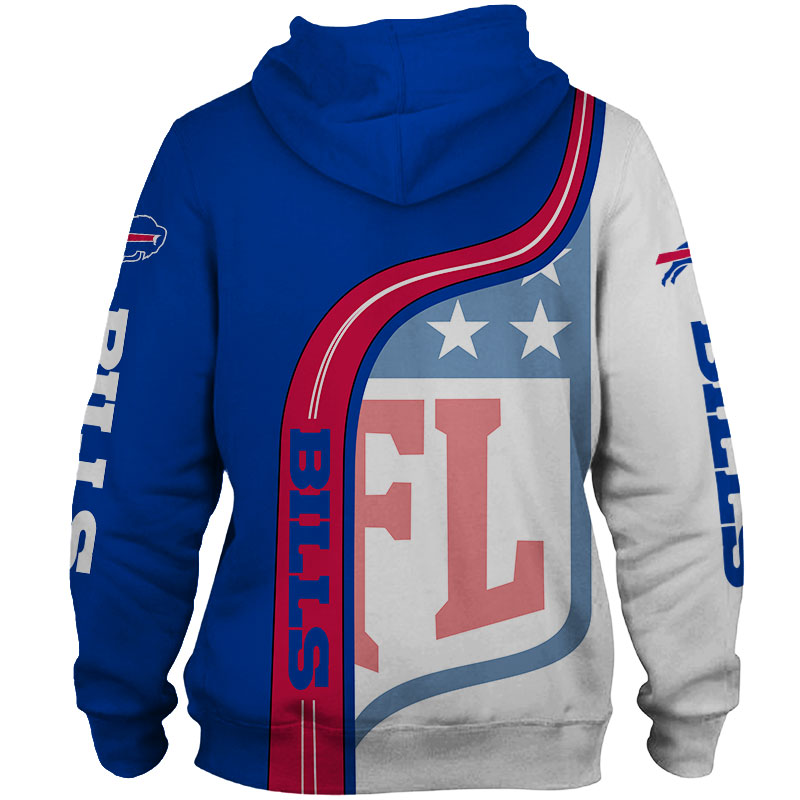 BUFFALO BILLS 3D HOODIE  BBBB002