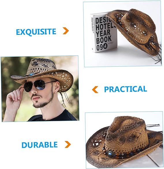 👍2024 New Arrival- 50% OFF💥Straw Cowboy Hat