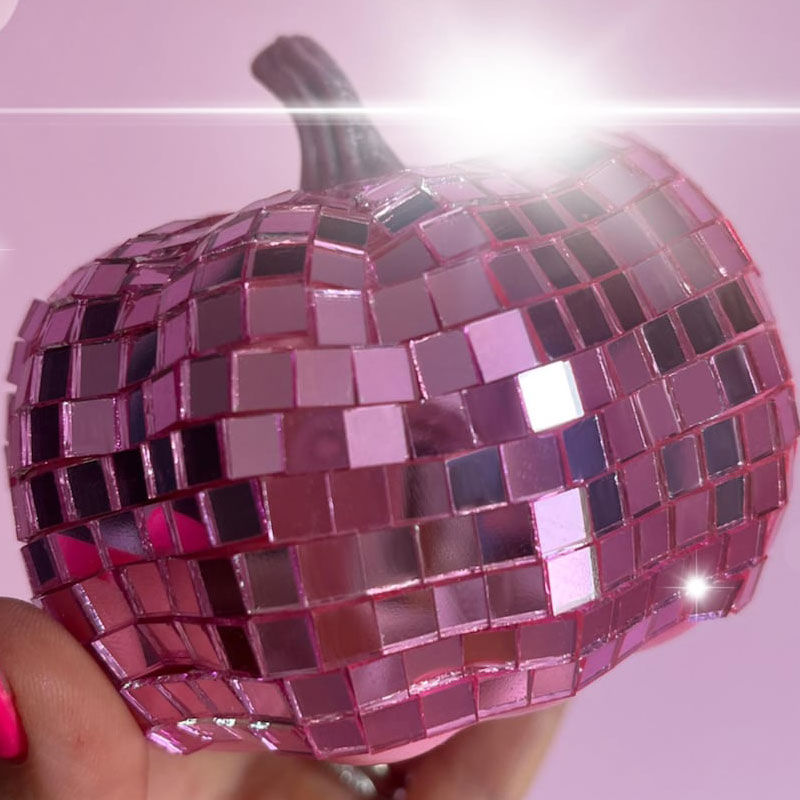Pumpkin Disco Ball