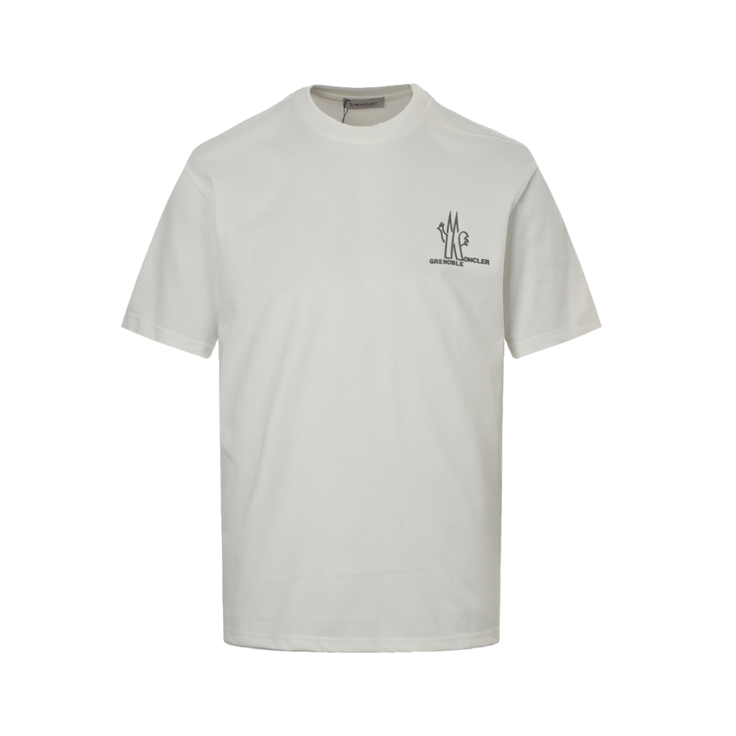 Moncler 25ss laminated logo short sleeves