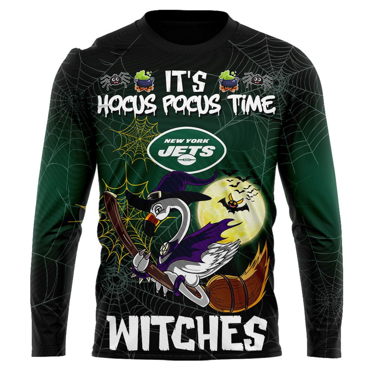 NEW YORK JETS 3D HOODIE HALLOWEEN002