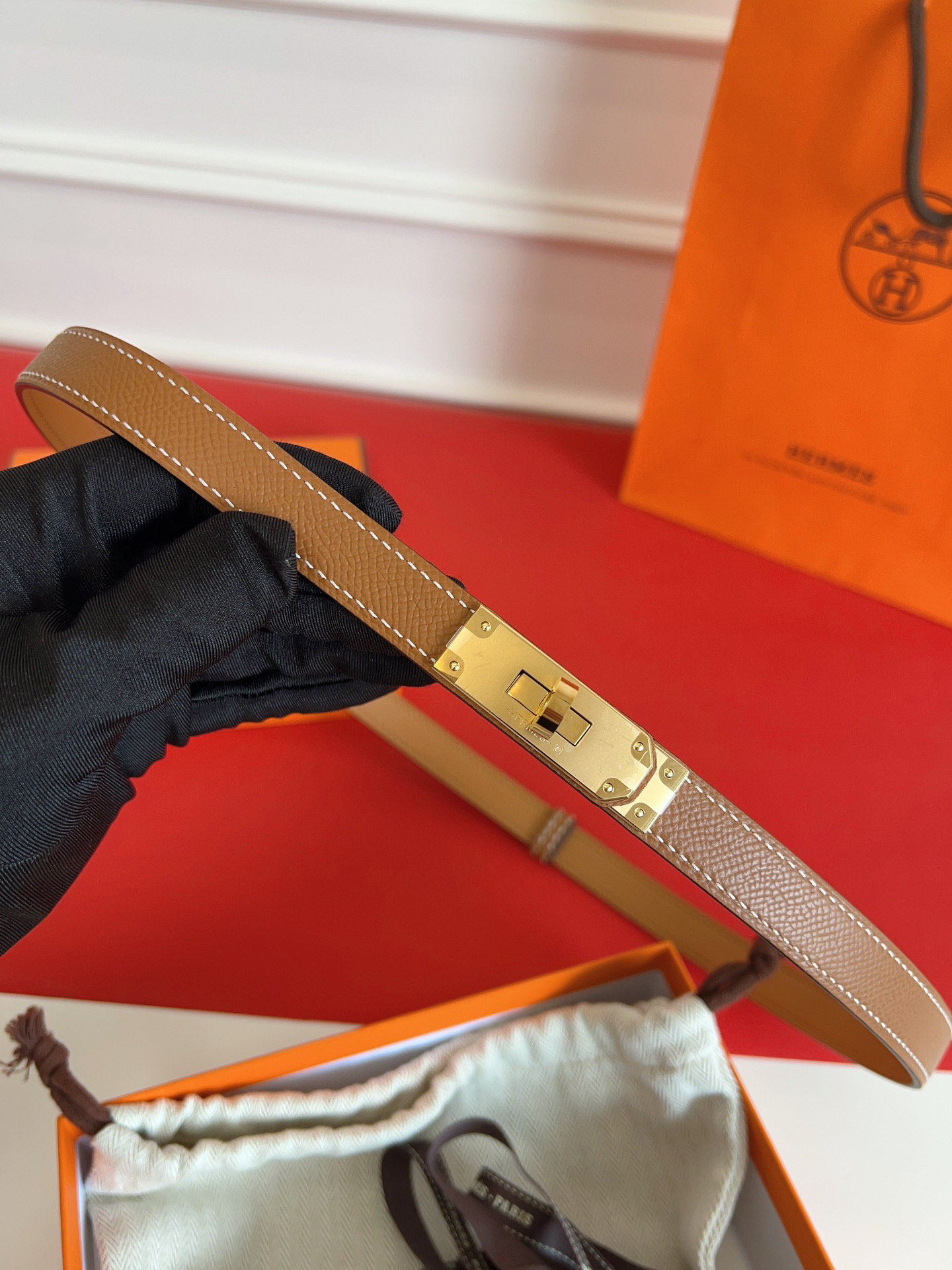 Hermès Kelly Women's Belt 1.8cm Width