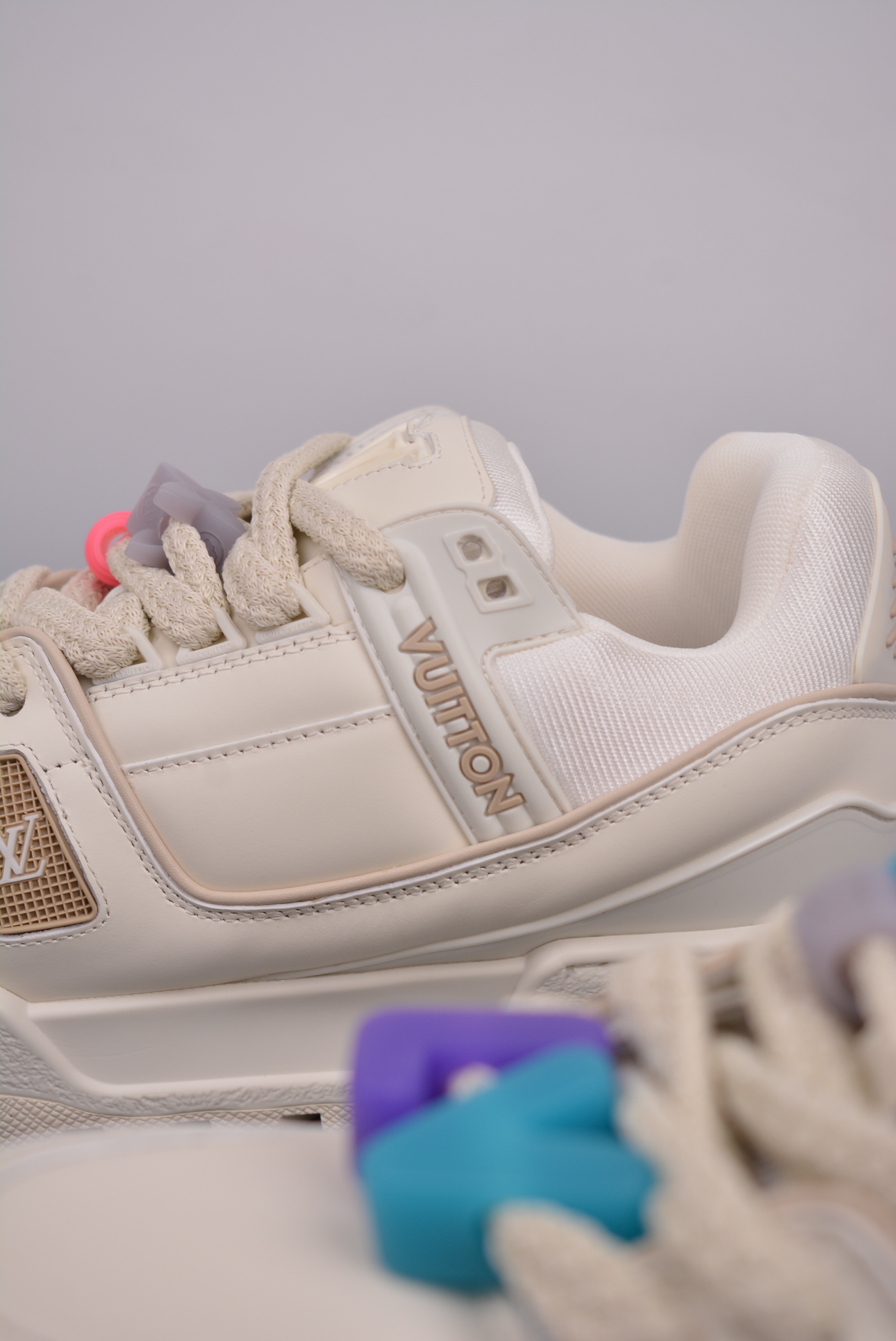 Louis Vuitton Trainer Maxi Low Sneaker Off-White