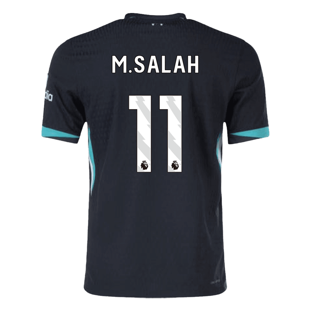 Authentic M.SALAH #11 Liverpool Away Football Shirt 2024/25