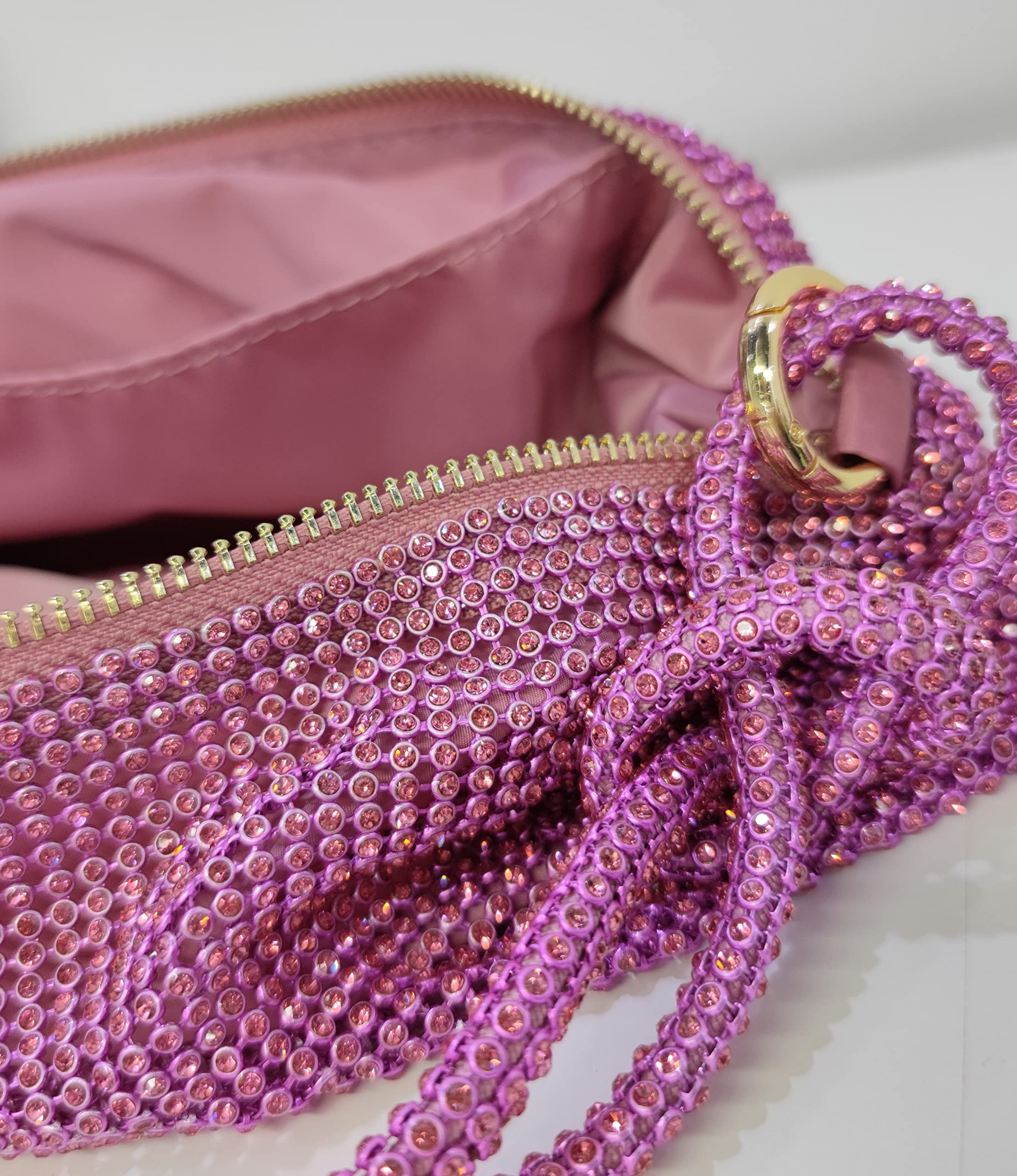 🔥Last Day 50% OFF🔥Rhinestone Hobo Bag for Women Rhinestone Purses📦BUY 2 GET FREE SHIPPING NOW