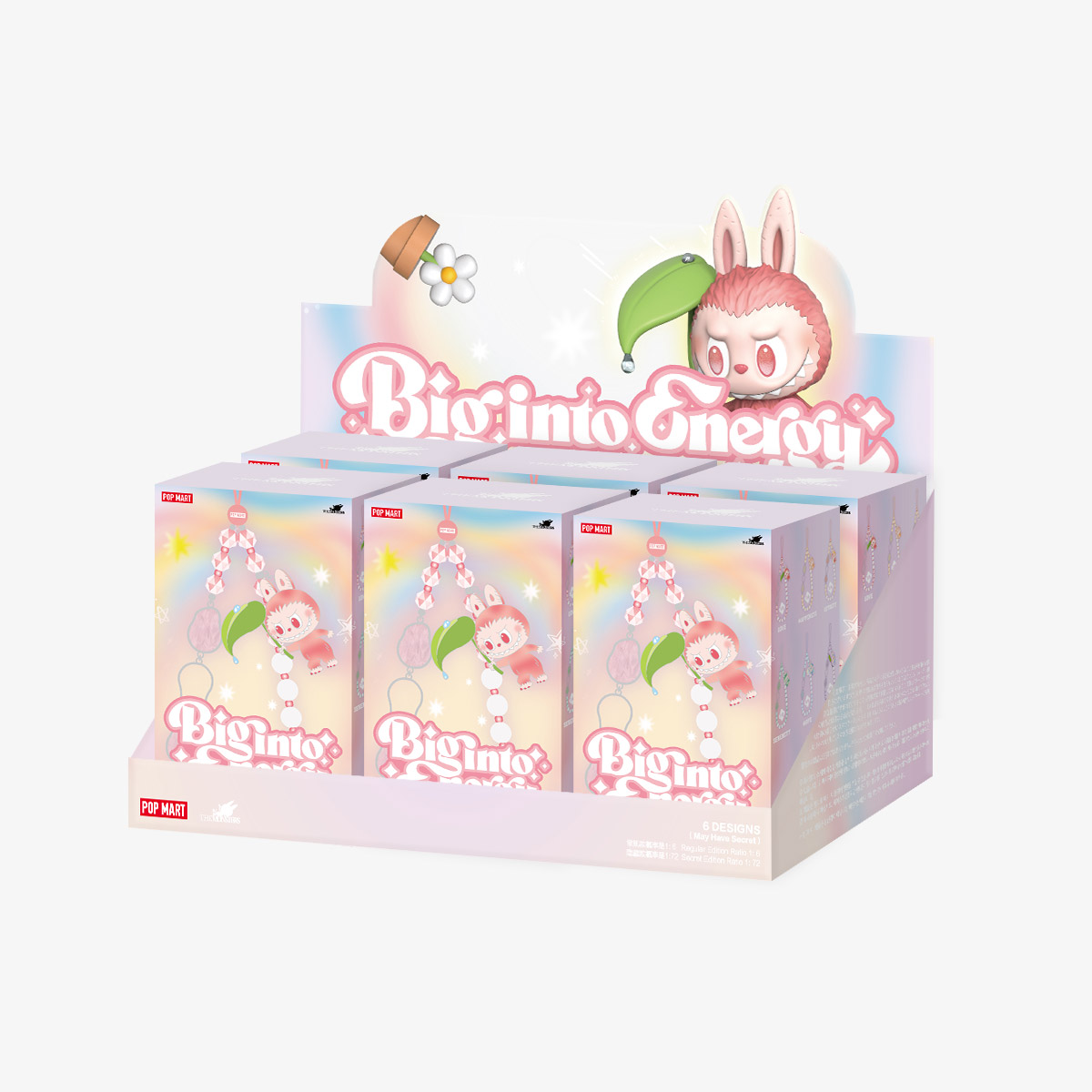 THE MONSTERS Big into Energy Series-Phone Charm Blind Box