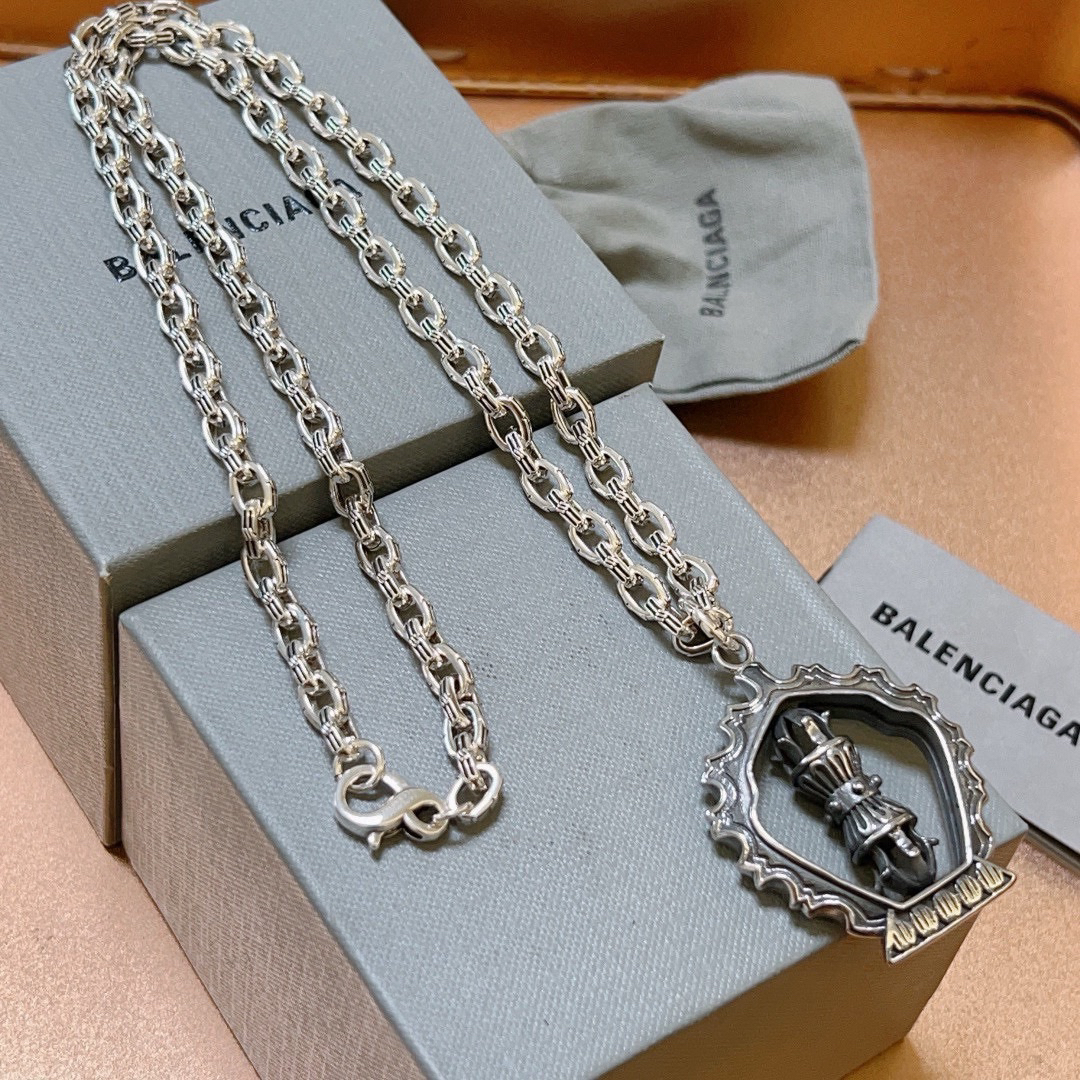 Balenciaga Pestle Vintage Necklace