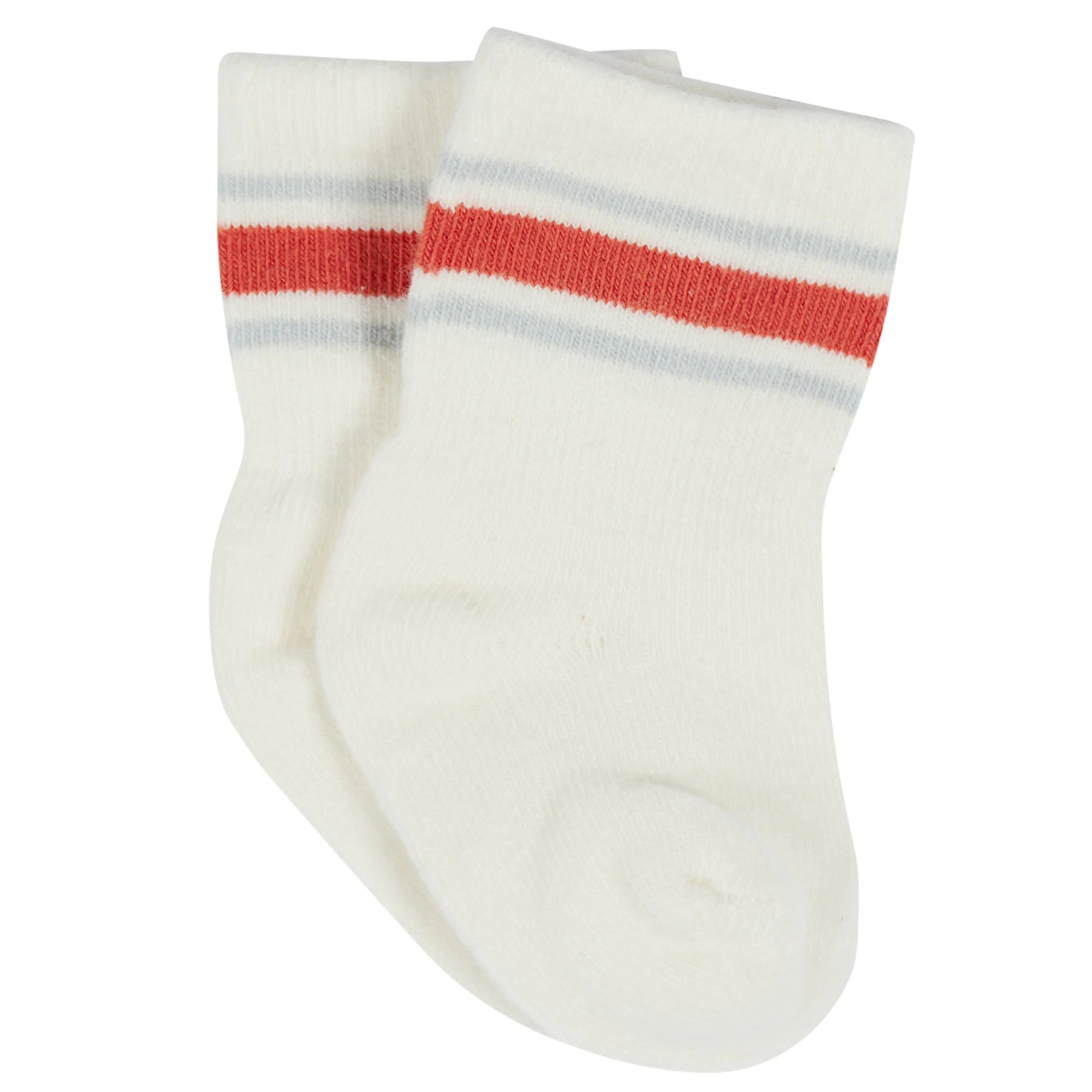 12-Pack Baby & Toddler Boys Unbearably Cute Jersey Crew Wiggle Proof Socks