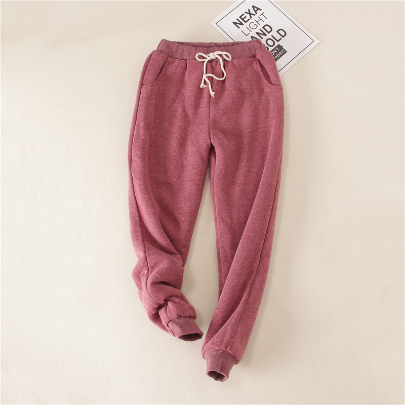 Sherpa Lined Sweatpants-Thermal & Slim
