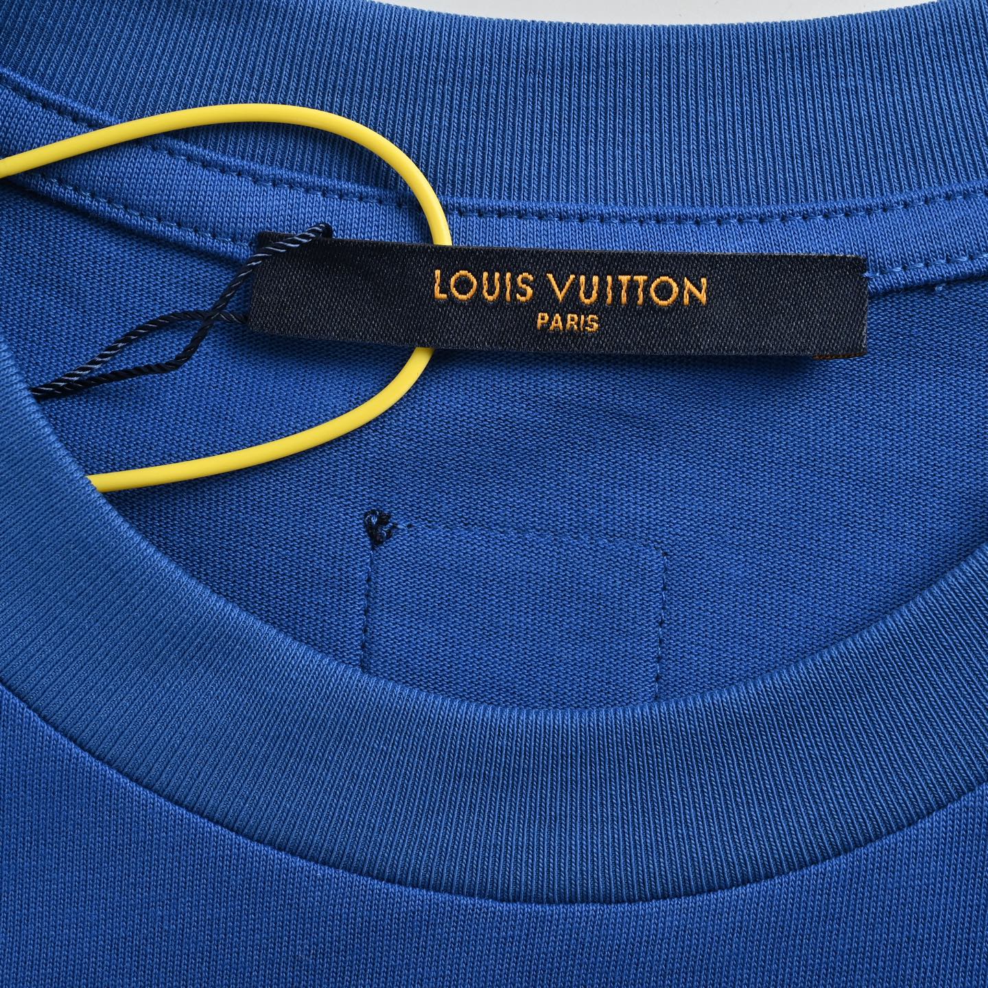 Louis Vuitton 25ss 1854 hot diamond lettering logo short sleeve
