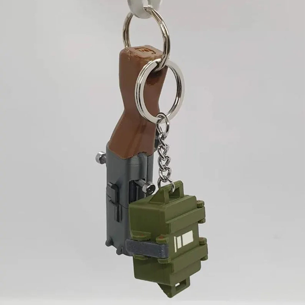 Break Action Shotgun Keychain