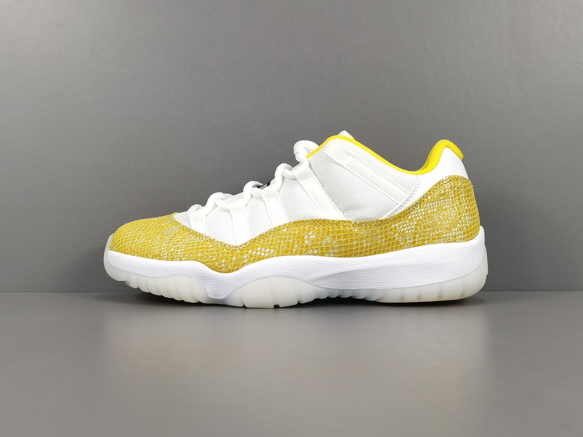 Nike Air Jordan 11 Retro LowYellow Python AH7860-107