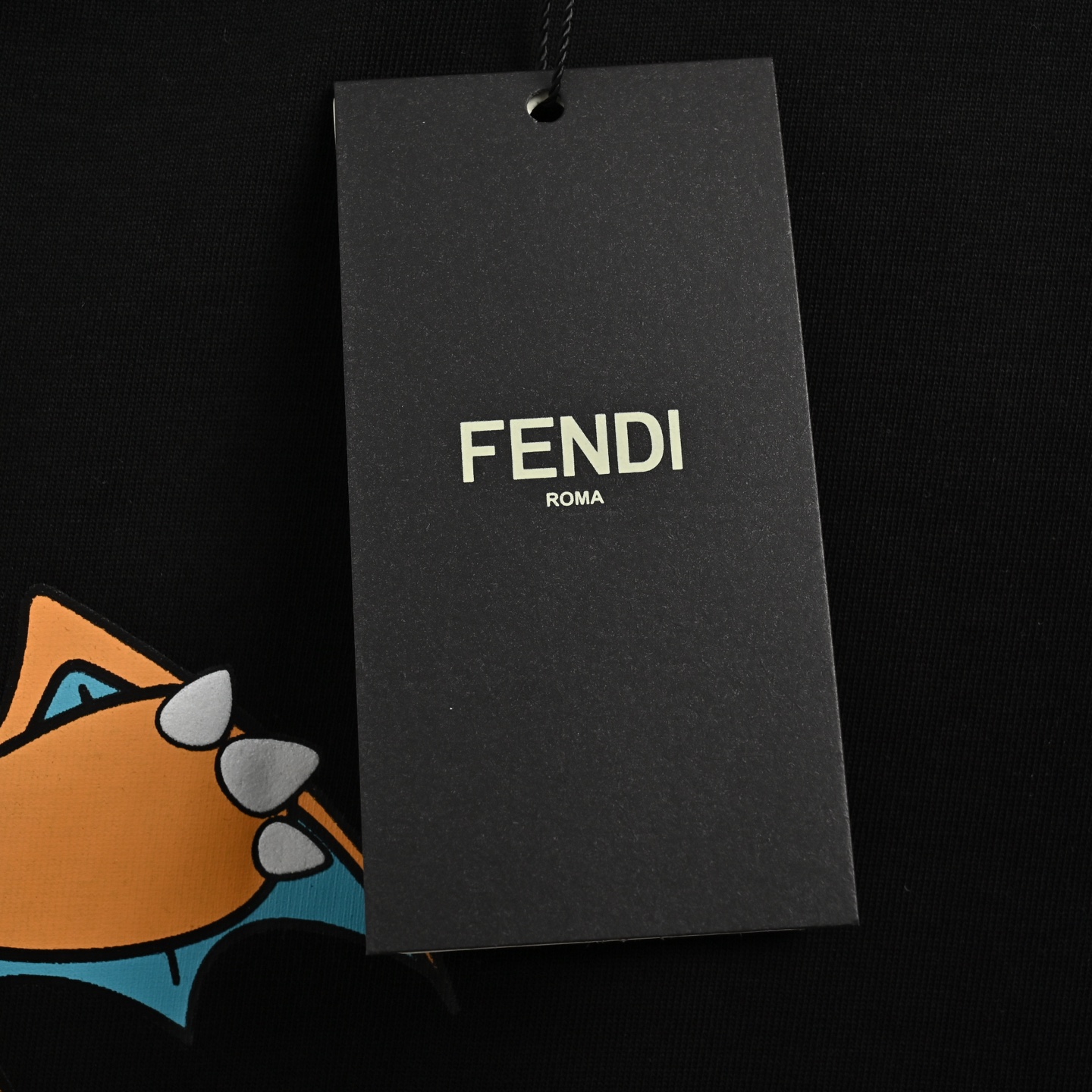 Fendi 24ss Pokémon co-branded Charmander print short sleeves